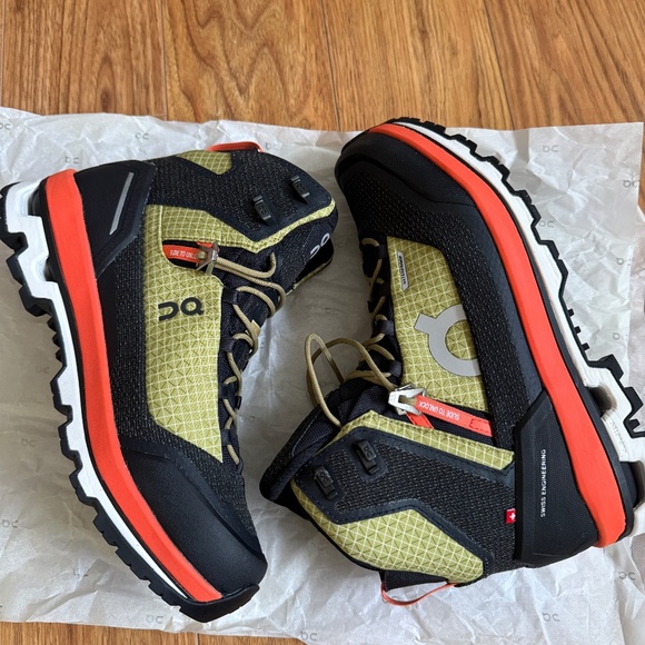 On Running Cloudalpine Waterproof – Women’s US 8.5 – “Safari / Black” – New - Picture 2 of 7